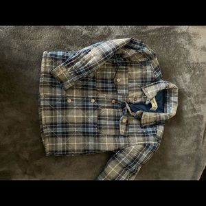 Quilted flannel jacket